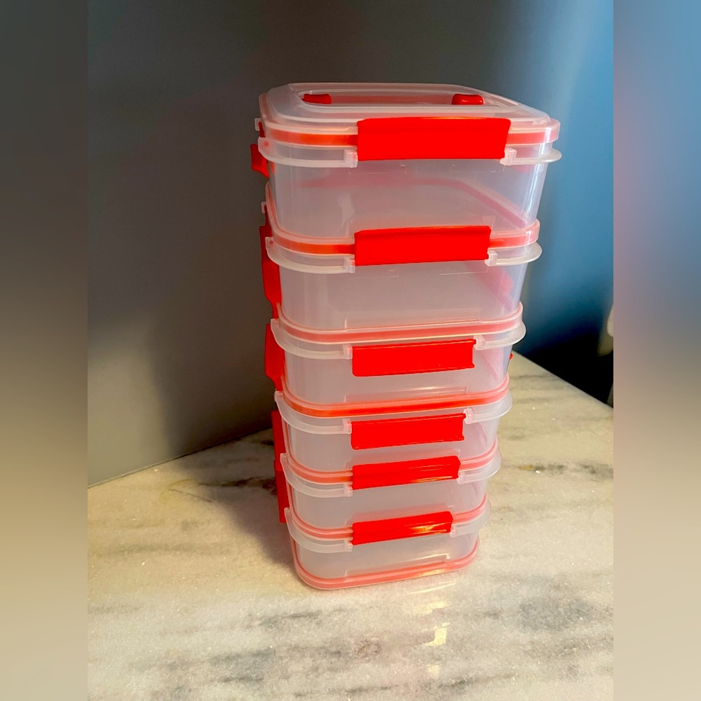 Unique see through storage containers